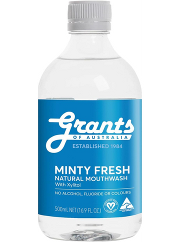 Xylitol Grants of Australia Minty Fresh Mouthwash