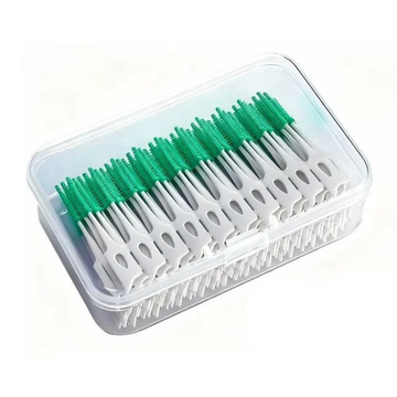 Soft Rubber Interdental Brush Set